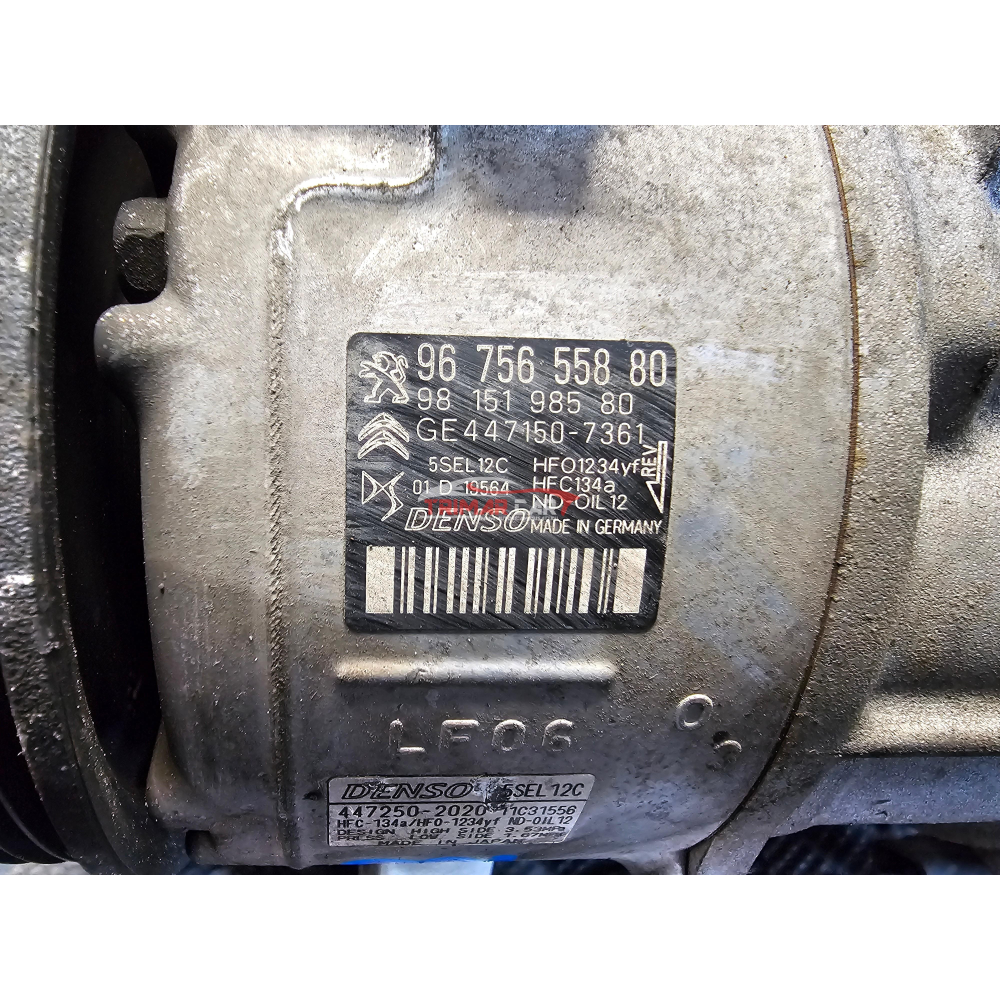 9675655880 9815198580 COMPRESSORE AC CLIMA CITROEN DS OPEL PEUGEOT