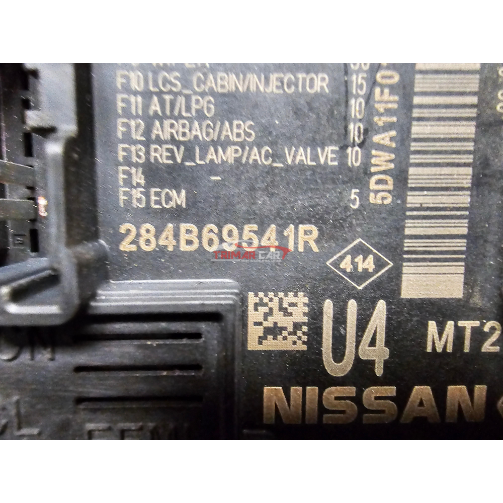 284B69541R CENTRALINA SCATOLA PORTAFUSIBILI CLIO V RENAULT CAPTUR (HF)(2020>) 1.6E-TECH 2021 IBRIDO H4MC6