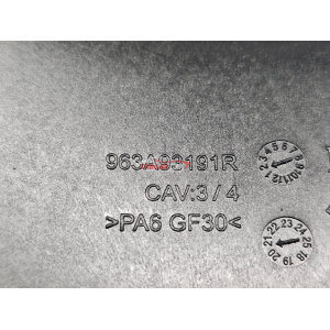 963A93191R COVER SPECCHIETTO RETROVISORE INTERNO RENAULT CAPTUR (HF)(2020>) 1.6E-TECH 2021 IBRIDO H4MC6