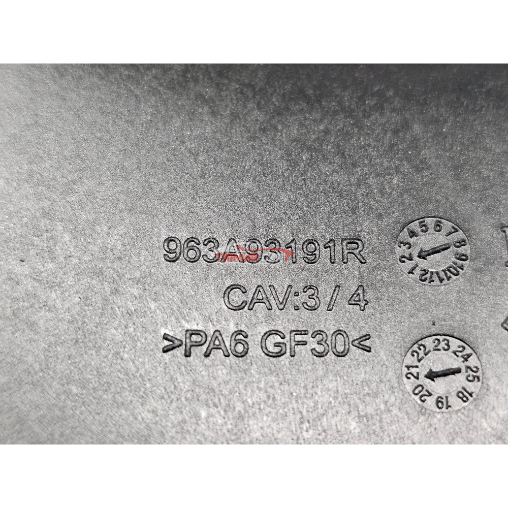 963A93191R COVER SPECCHIETTO RETROVISORE INTERNO RENAULT CAPTUR (HF)(2020>) 1.6E-TECH 2021 IBRIDO H4MC6