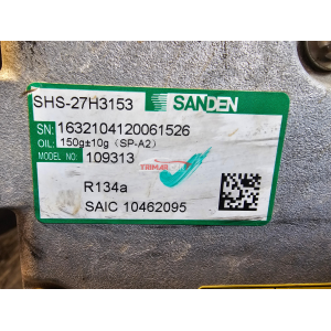 SHS27H3153 COMPRESSORE AC CLIMA MG ZS HYBRID