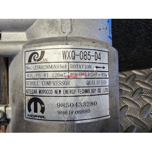 9850433280 9861608880 COMPRESSORE AC CLIMA CITROEN OPEL PEUGEOT