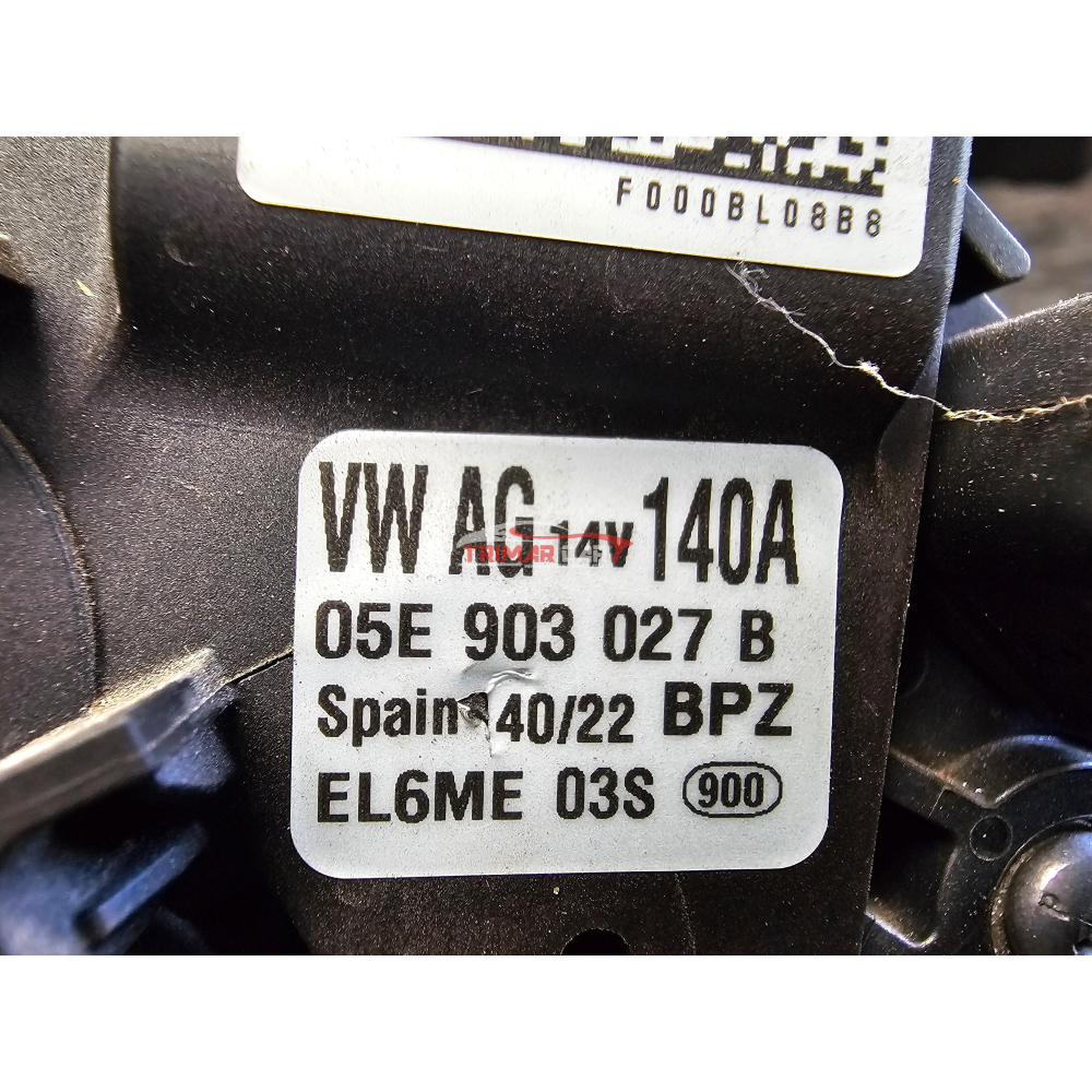 05E903027B 140A ALTERNATORE SEAT VW AUDI SKODA CUPRA