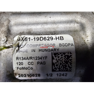 JX61-19D629-HB JX6119D629HB COMPRESSORE AC CLIMA FORD 1.0 1.5