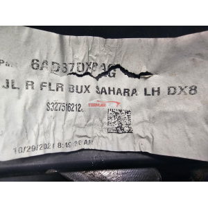 6AD87DX8AG FASCIONE PASSARUOTA POSTERIORE SINISTRO JEEP WRANGLER 4 IV (JL)(2022)