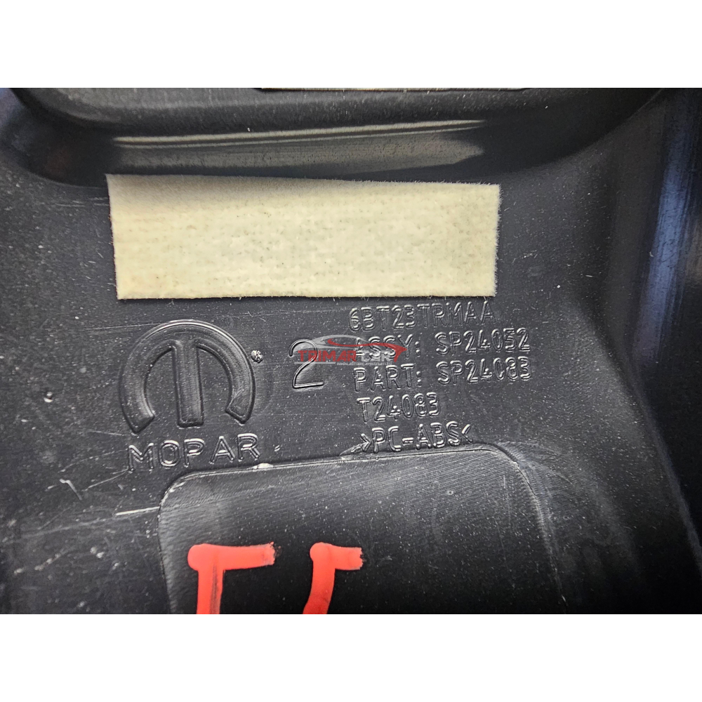 6BT23TRMA K6KG06TX7AB CORNICE PLANCIA TUNNEL LEVA CAMBIO JEEP WRANGLER 4 IV (JL)(2022)