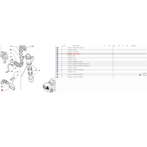 TUBO MANICOTTO ASPIRAZIONE ARIA FIAT DOBLO 1 (223) [2000-2009] 1.9JTD 46786058