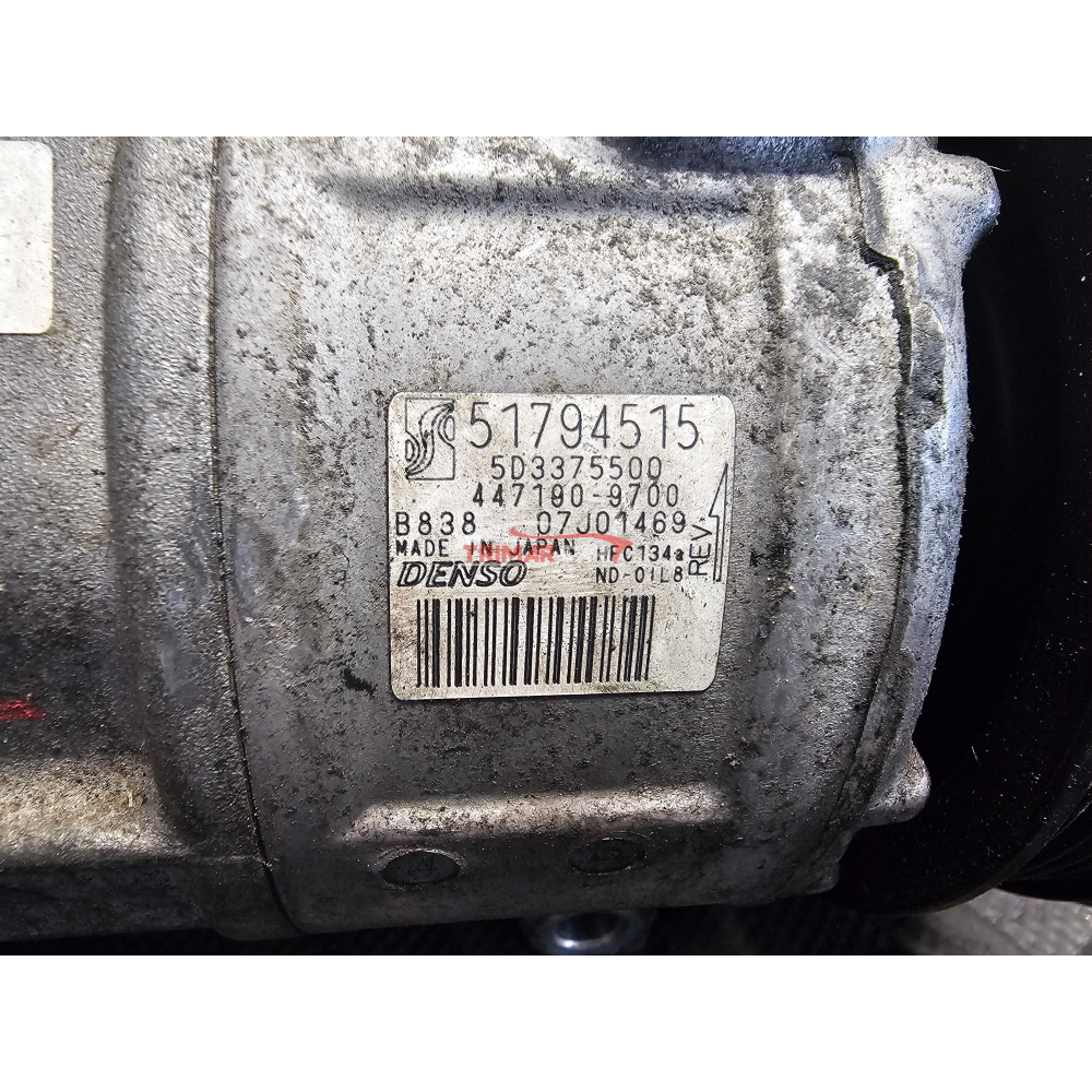 51794515 447190-9700 COMPRESSORE AC CLIMA ALFA ROMEO FIAT LANCIA OPEL 1.2 1.4 