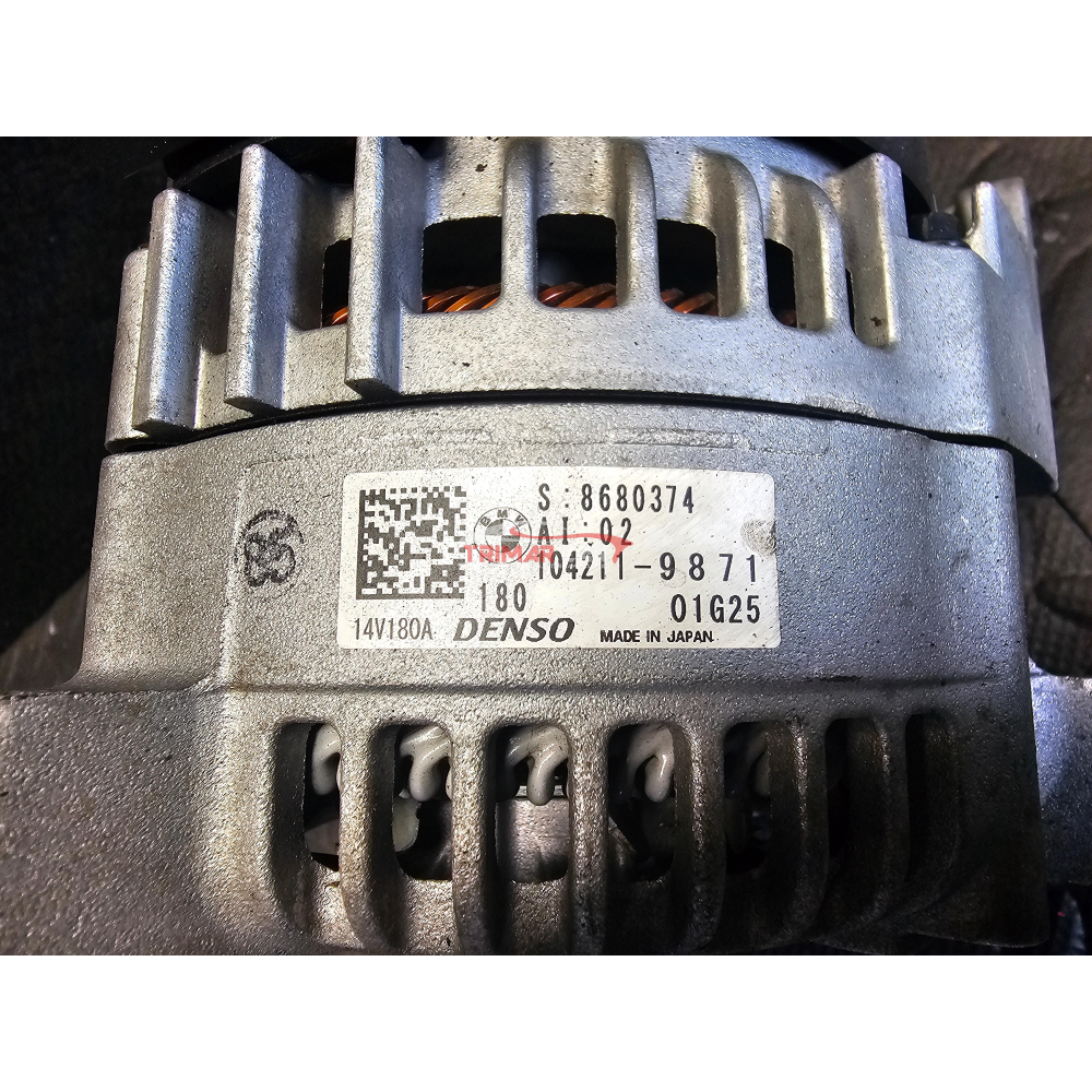 180A 14V 12318680374 104211-9871 ALTERNATORE BMW MINI BENZINA E DIESEL