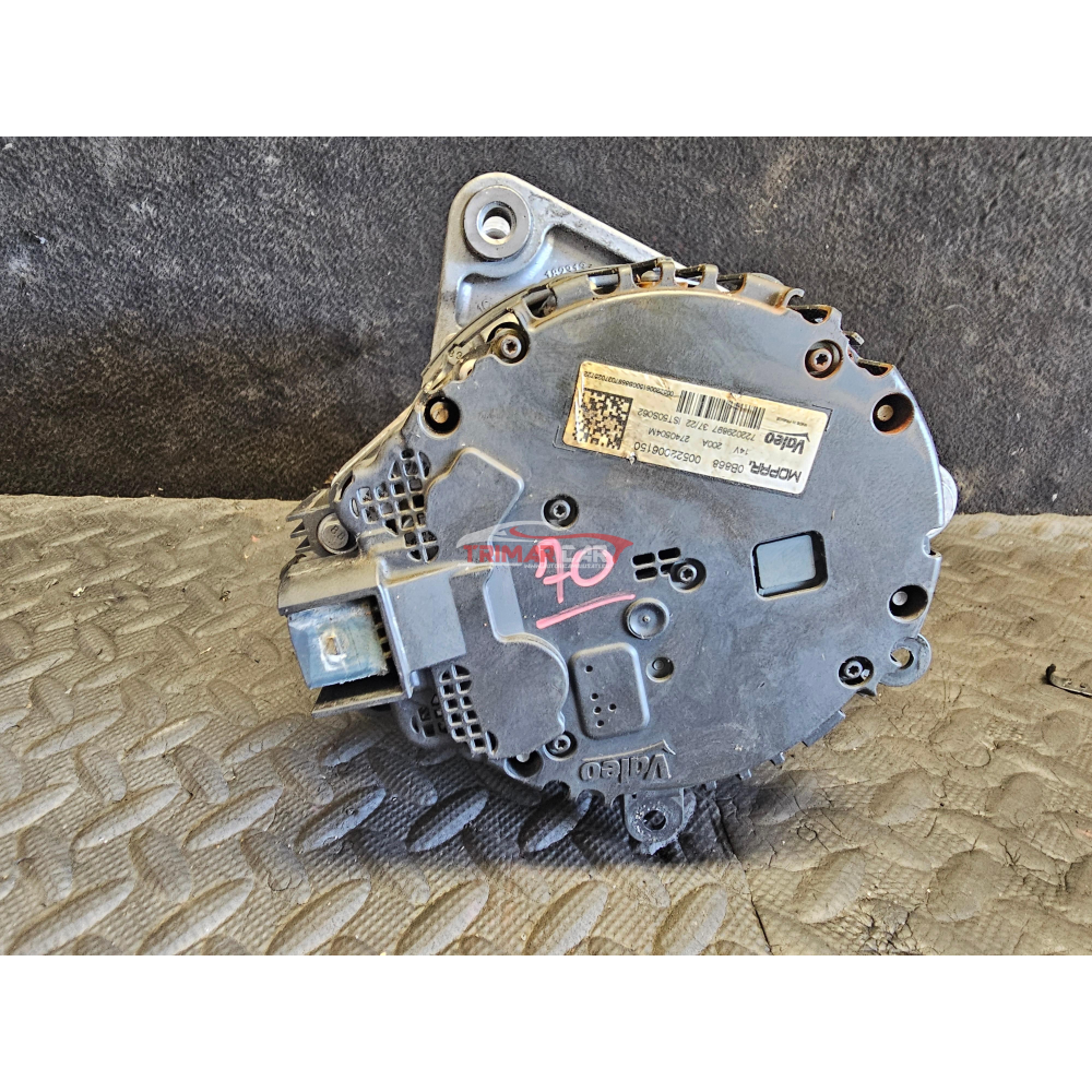 200A 00522006150 52200615 2740504M ALTERNATORE ALFA ROMEO FIAT JEEP HYBRID MILD HYBRID
