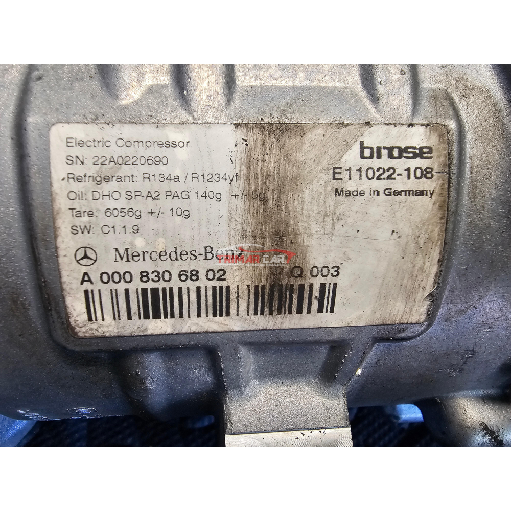A0008306802 E11022-108 COMPRESSORE AC CLIMA MERCEDES-BENZ HYBRID