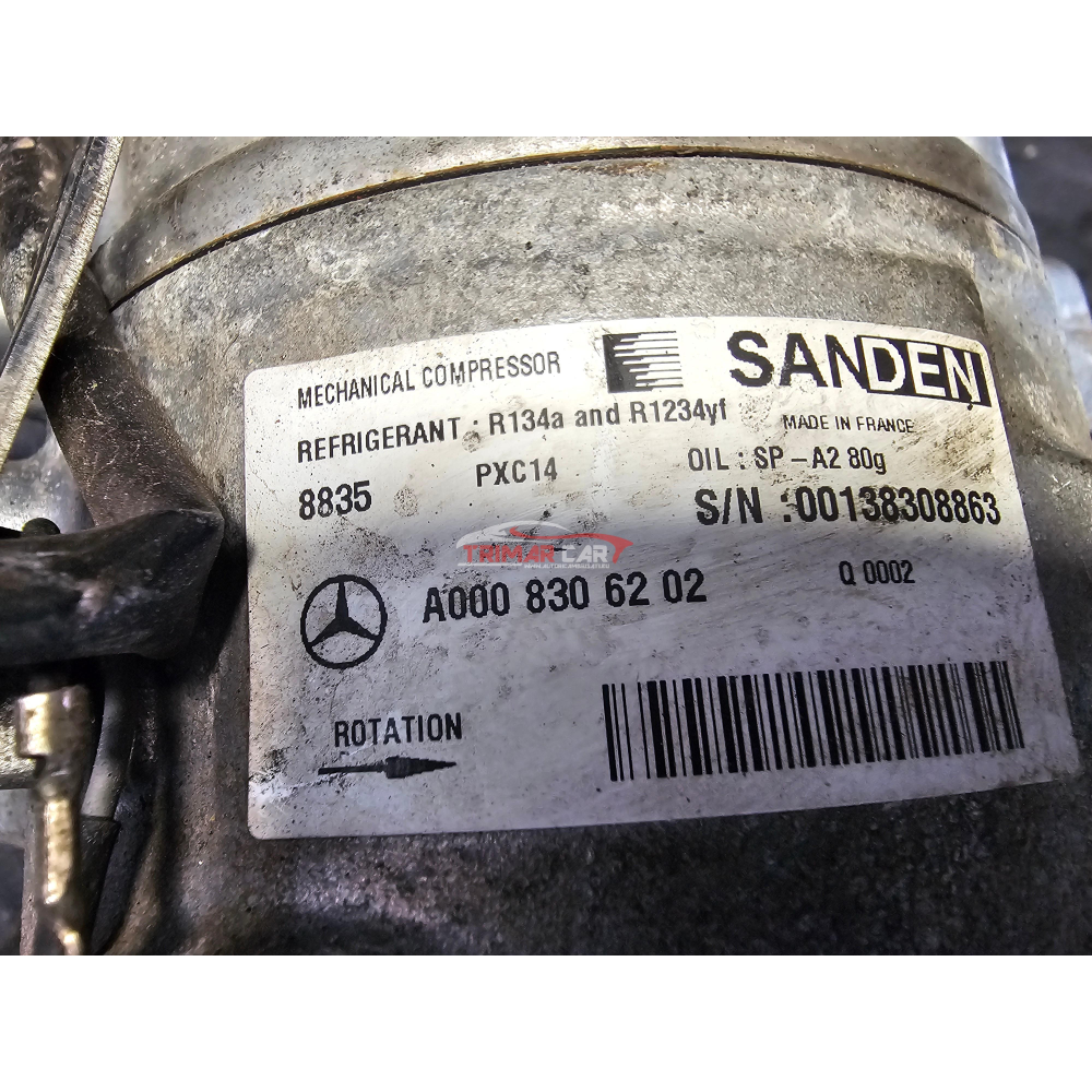 A0008306202 8835 COMPRESSORE AC CLIMA MERCEDES-BENZ
