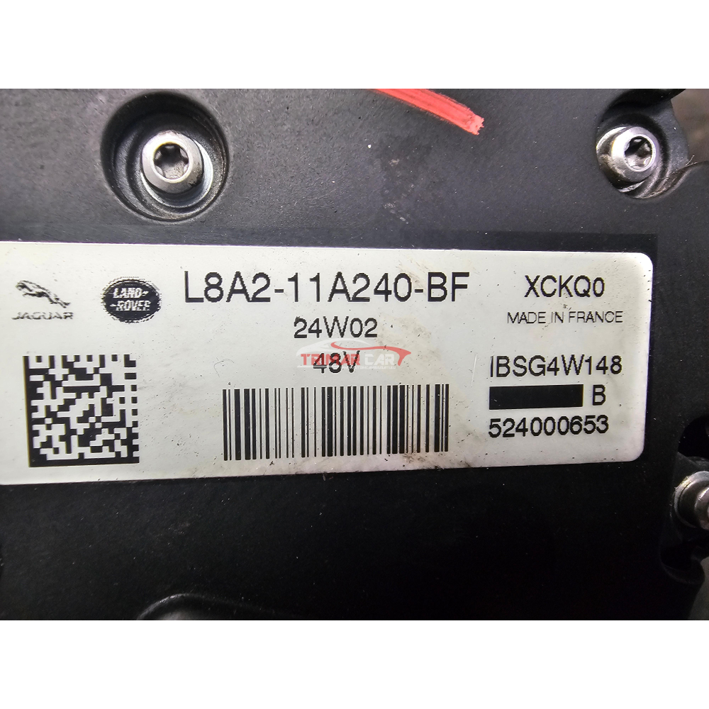 48V 250A L8A2-11A240-BF L8A211A240BF ALTERNATORE LAND ROVER 2.0D