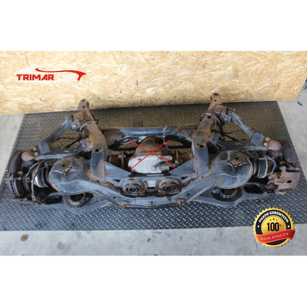 PONTE ASSALE POSTERIORE MITSUBISHI PAJERO 3 (V60)(99-06) 3.2 DID* NO DIFFERENZIALE 165CV 4M41