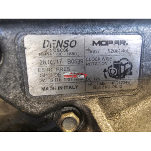517469310 51746931 52060460 MR447190-1650 COMPRESSORE AC CLIMA FIAT LANCIA DIESEL