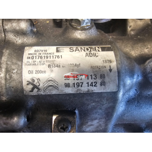 9676552680 1845F COMPRESSORE AC CLIMA PEUGEOT CITROEN
