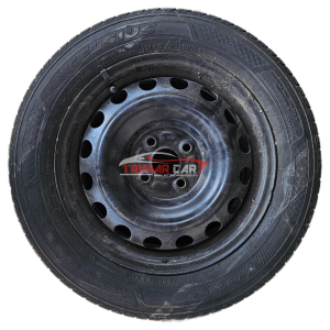 175/65 R15 M+S SET 4 CERCHI IN FERRO + GOMME RUOTE COMPLETE TOYOTA YARIS 3 III (P13)(2013)