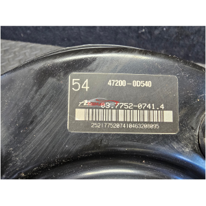 47200-0D540 03.7752-0741.4 SERVOFRENO TOYOTA YARIS 3 III (P13)(2013) 1.0 69CV 51KW 1KRFE