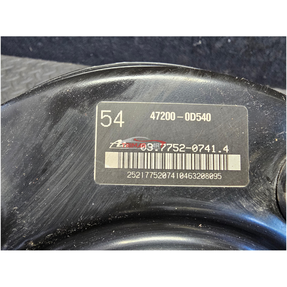 47200-0D540 03.7752-0741.4 SERVOFRENO TOYOTA YARIS 3 III (P13)(2013) 1.0 69CV 51KW 1KRFE