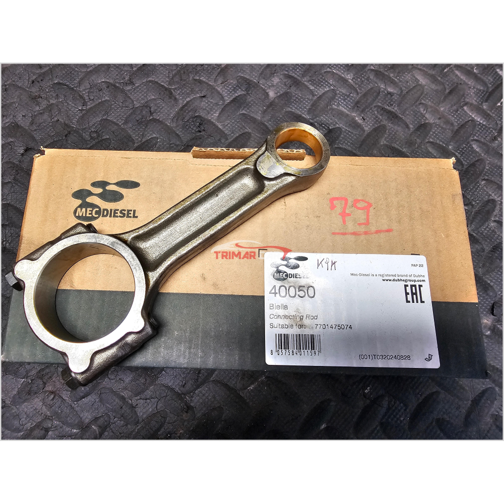 40050 7701475074 BIELLA SINGOLA DACIA MERCEDES BENZ NISSAN RENAULT SUZUKI L.97mm SP.26 1.5DCI K9K