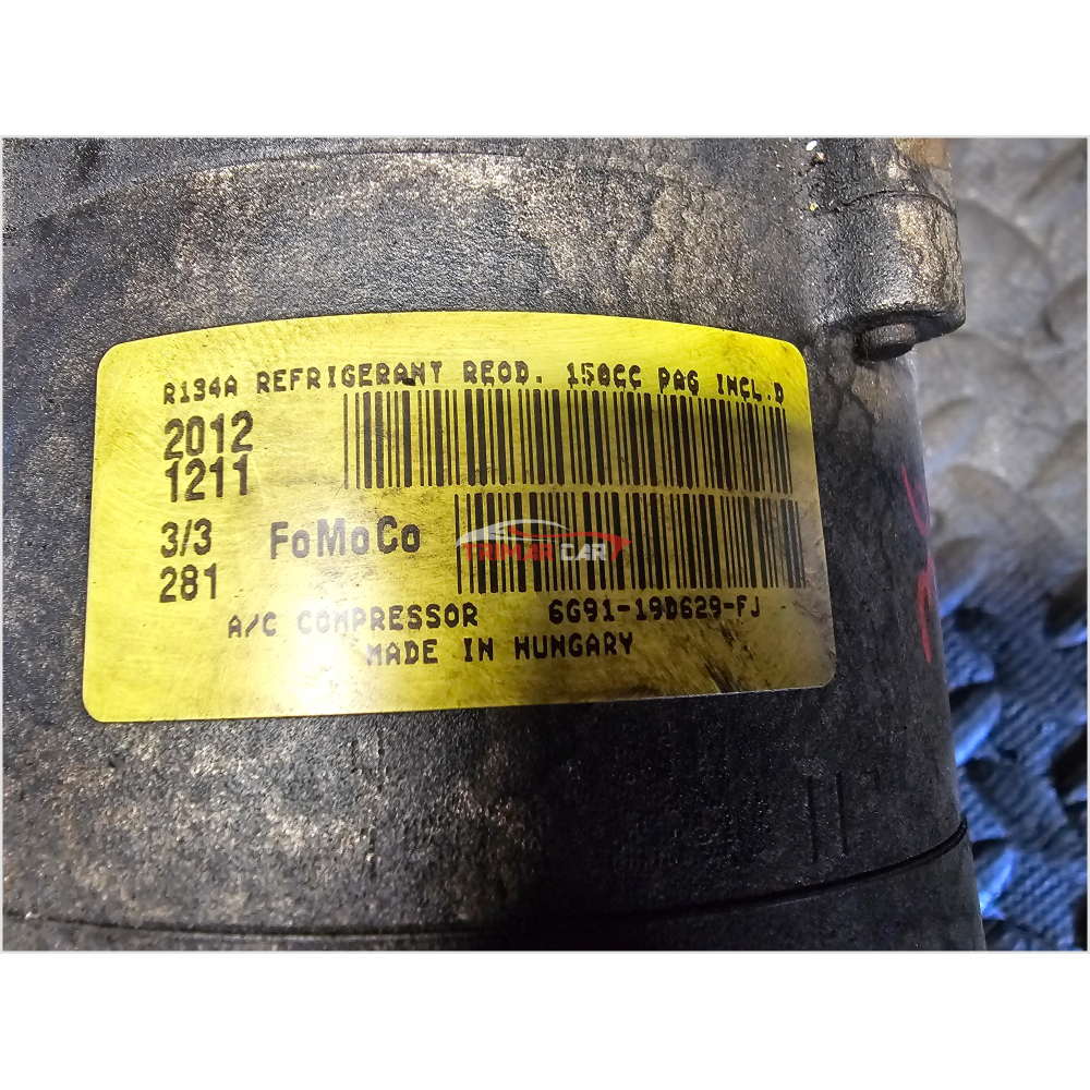 6G91-19D629-FJ COMPRESSORE AC CLIMA FORD LAND ROVER FREELANDER 2 (L359)(06-14) 2.2 TD4  