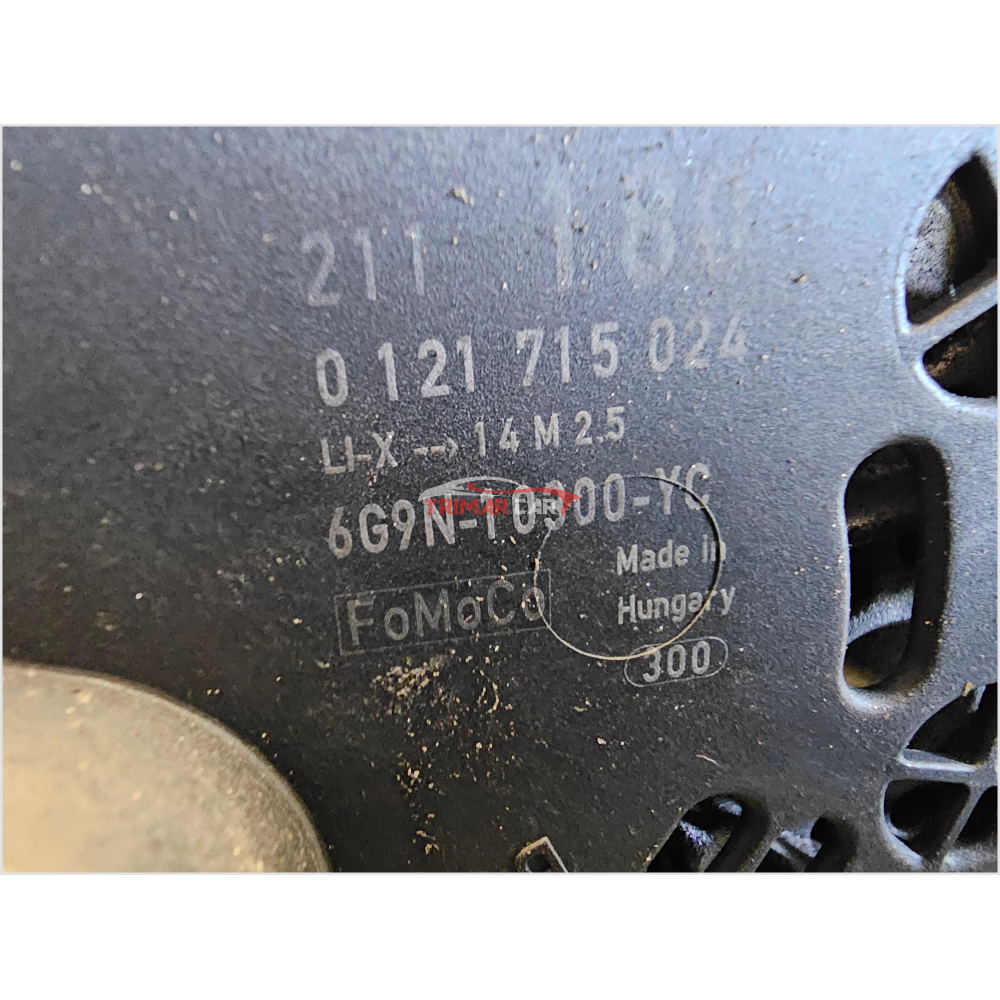 6G9N-10300-YC 0121715024 180A ALTERNATORE LAND ROVER VOLVO 2.2TD4