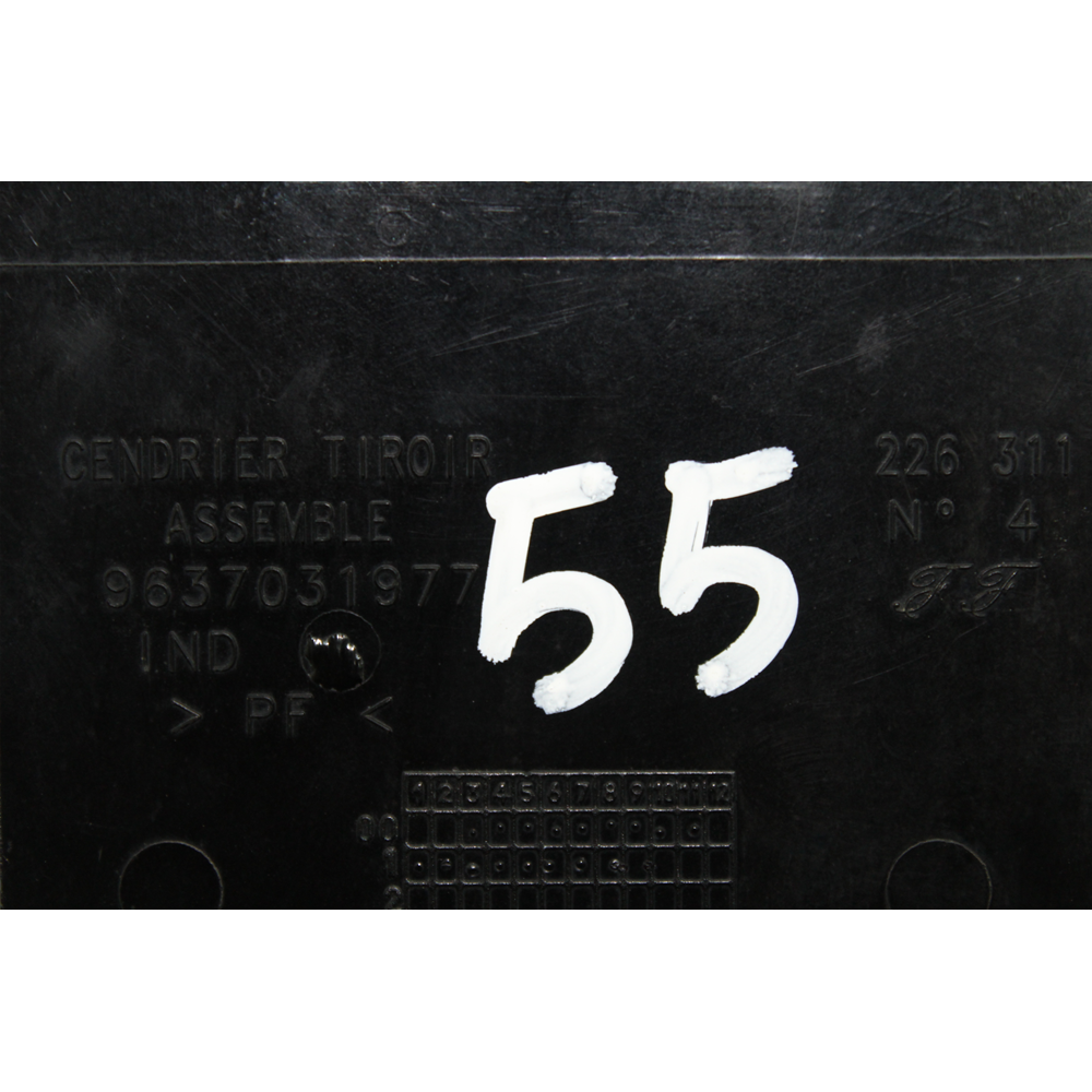 CASSETTO VANO POSACENERE ANTERIORE PEUGEOT 307 SW (3H) [2002-2009] 9637031977