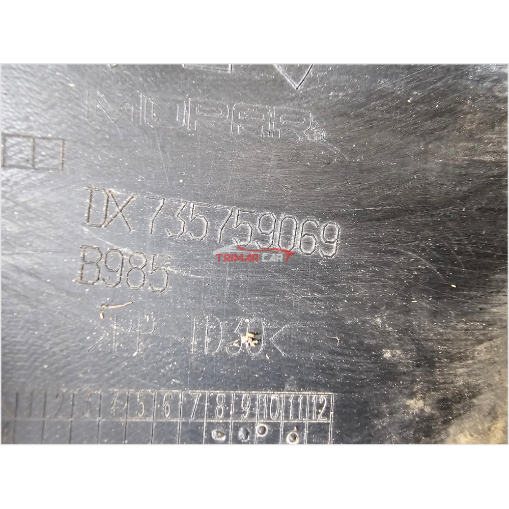 735759969 FASCIONE PASSARUOTA ANTERIORE DESTRO FIAT 500X (334)(2014>)