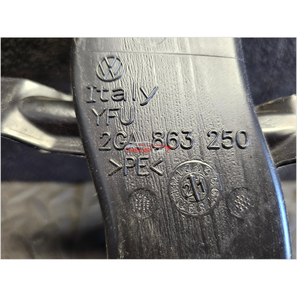 2GA863250 TUBO CONDOTTO ARIA INFERIORE POSTERIORE VOLKSWAGEN T-ROC (A11)(2017 >)