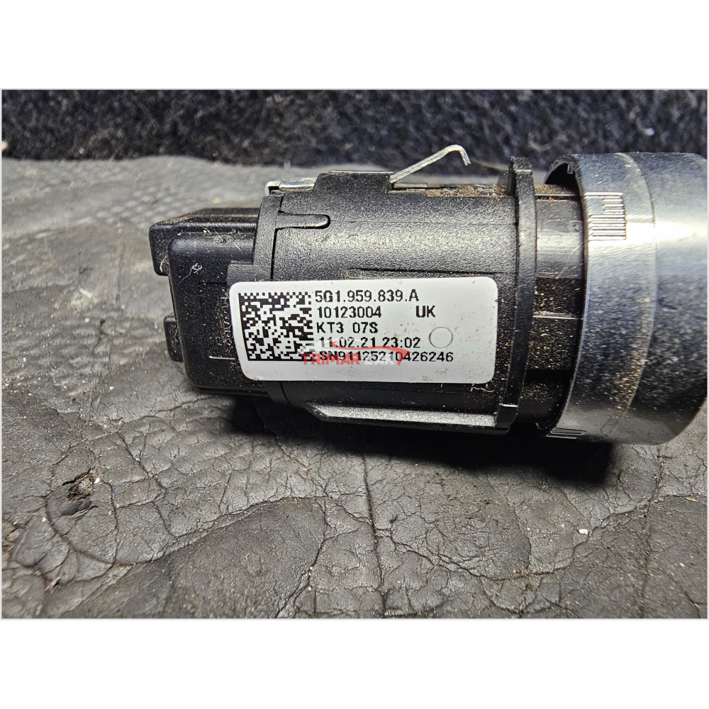 5G1959839A PULSANTE START STOP ACCENSIONE GOLF VII VOLKSWAGEN T-ROC (A11)(2017 >)