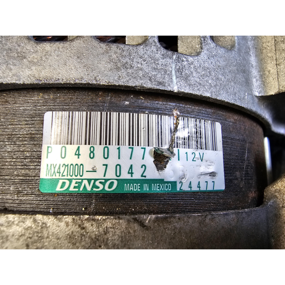 180A MX421000-7042 P04801778AI K04801778AI ALTERNATORE CHRYSLER JEEP LANCIA