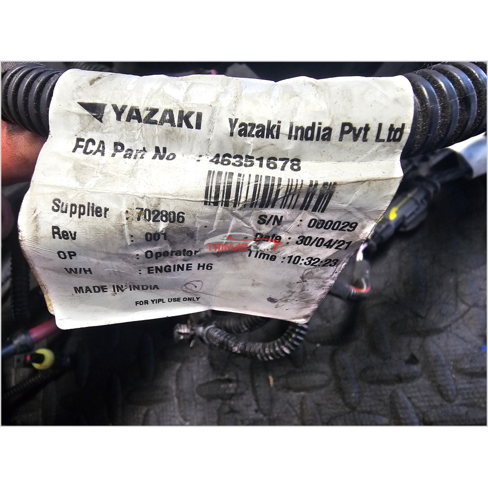 46351678 68381570AB CAVO CAVI CABLAGGIO MOTORE JEEP COMPASS (MP,M6)(2019>) 46344732 2.0 MJT
