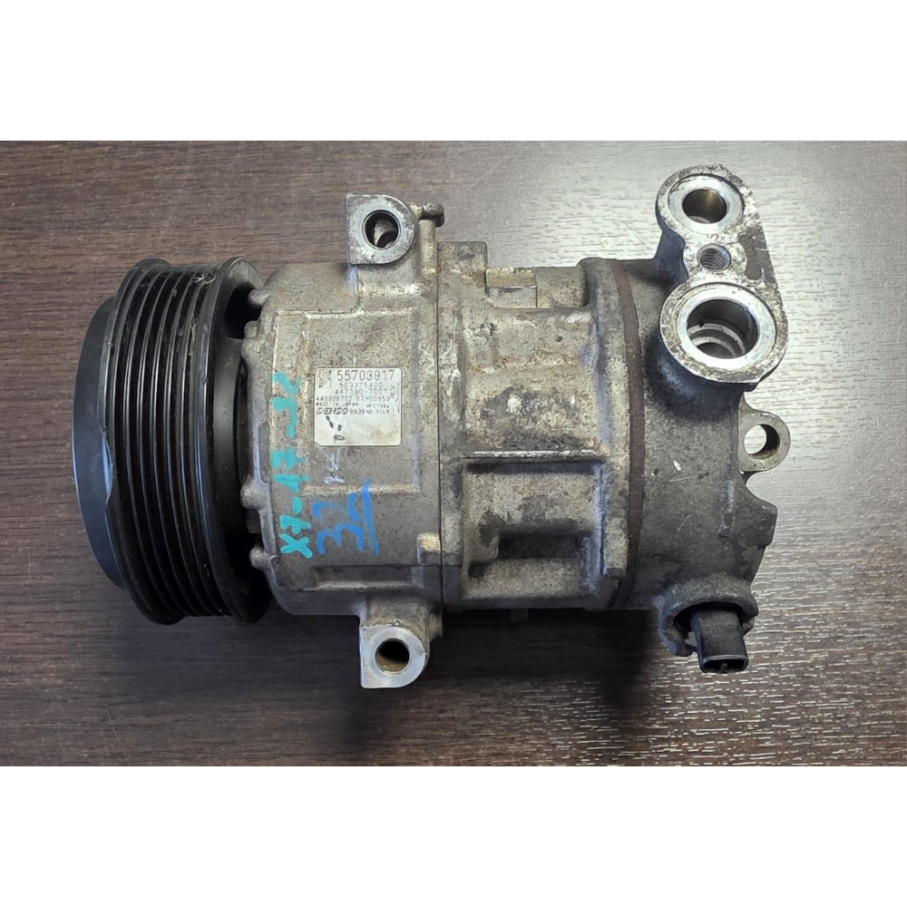 447190-7001 55703917 COMPRESSORE AC ARIA CONDIZIONATA ALFA FIAT OPEL 1.3 MJET DENSO