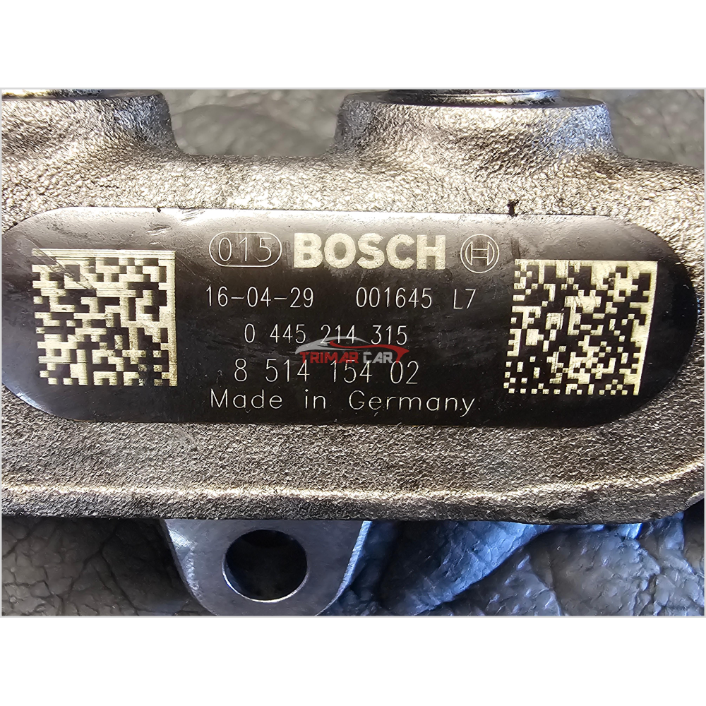 8514154 0445214315 13538514154 TUBO FLAUTO RAIL INIEZIONE BMW MINI 2.0D