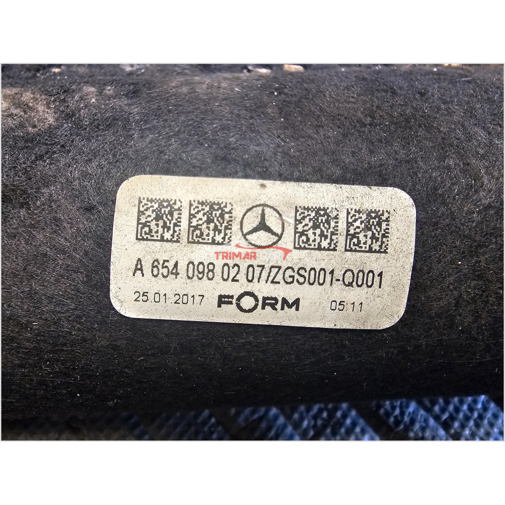 A6540980207 A6540980400 TUBO MANICOTTO INTERCOOLER TURBO MERCEDES CLASSE E (W213)(2016>) 2.0D 654920