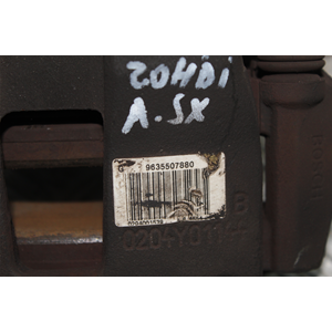 PINZA FRENO ANTERIORE SINISTRA PEUGEOT 307 SW (3H) [02-09] 0204Y01144 9635507880