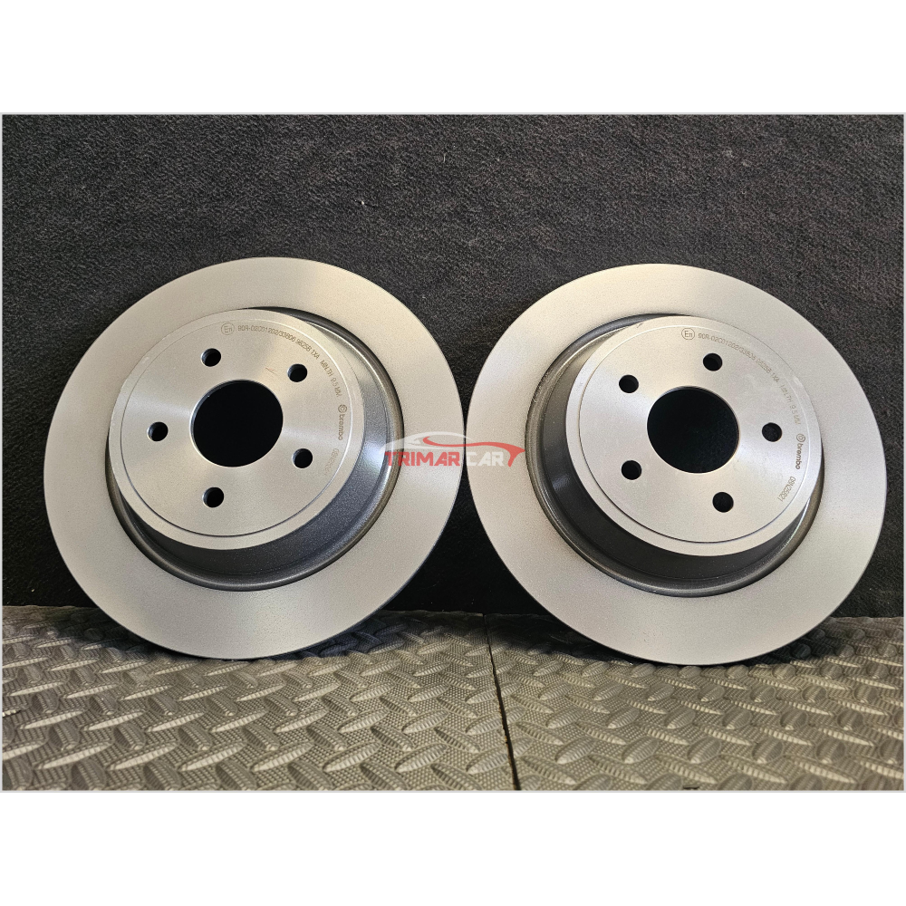 08N25821 2008440 COPPIA DISCHI FRENO POSTERIORI FORD KUGA II MONDEO V