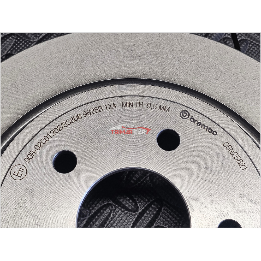 08N25821 2008440 COPPIA DISCHI FRENO POSTERIORI FORD KUGA II MONDEO V