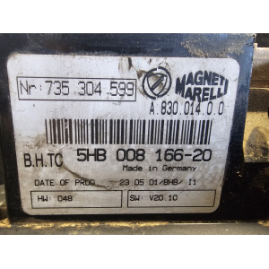 598440000 5HB00816600 CENTRALINA CLIMA ARIA CONDIZIONATA AUTOMATICO LANCIA LYBRA 