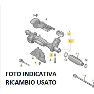 5Q1423056J SCATOLA STERZO ELETTRICA AUDI A3 8V SEAT SKODA VW GOLF 7 VII(5G1)(2012>)