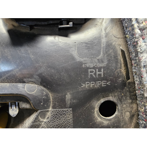 676300DB80C0 67613-0D480 PANNELLO PORTA POSTERIORE DESTRA TOYOTA YARIS 3 III (P13)(2010>)