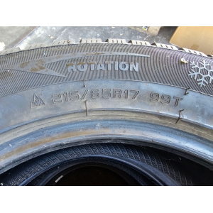 215/65R17 TRENO 4 GOMME PNEUMATICI TERMICI INVER ECOVISION PARI AL NUOVO
