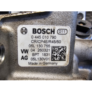 0445010790 KIT INIEZIONE POMPA INIETTORI GASOLIO SKODA AUDI DTP