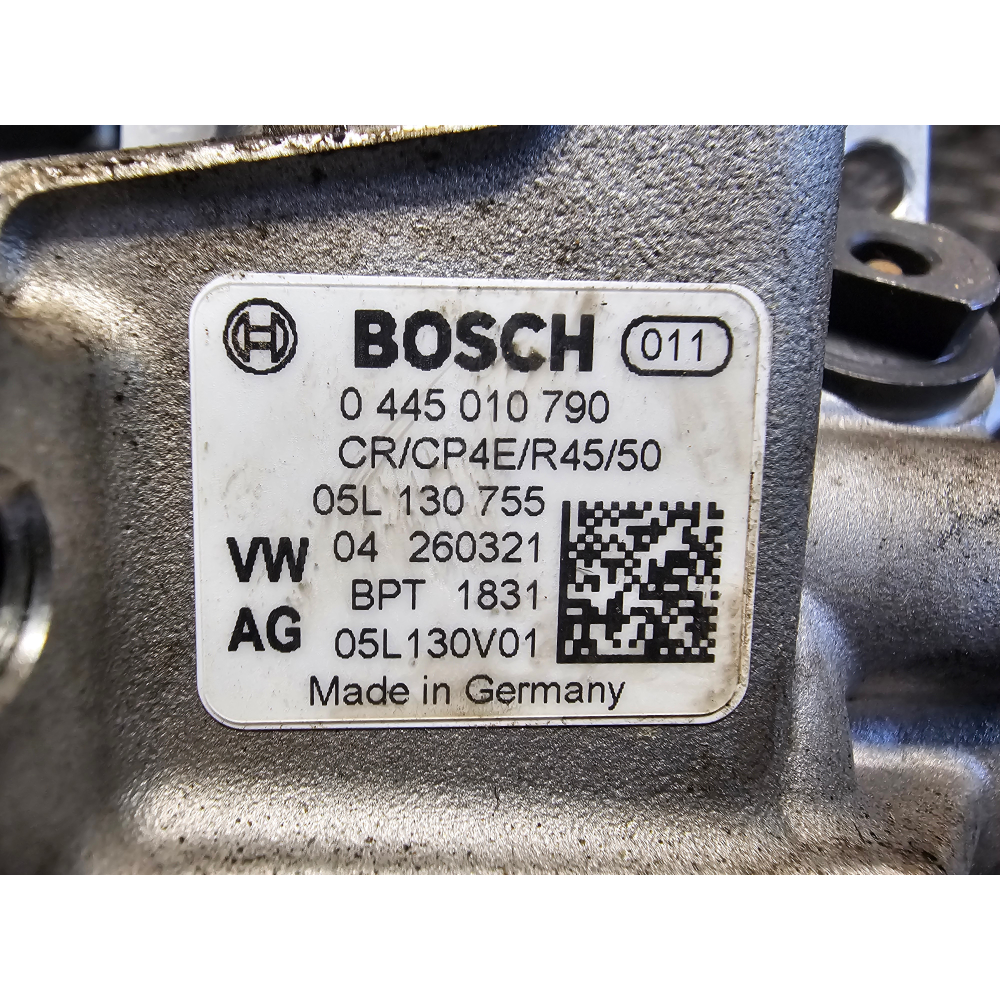 0445010790 KIT INIEZIONE POMPA INIETTORI GASOLIO SKODA AUDI DTP