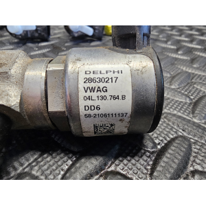 0445010790 KIT INIEZIONE POMPA INIETTORI GASOLIO SKODA AUDI DTP