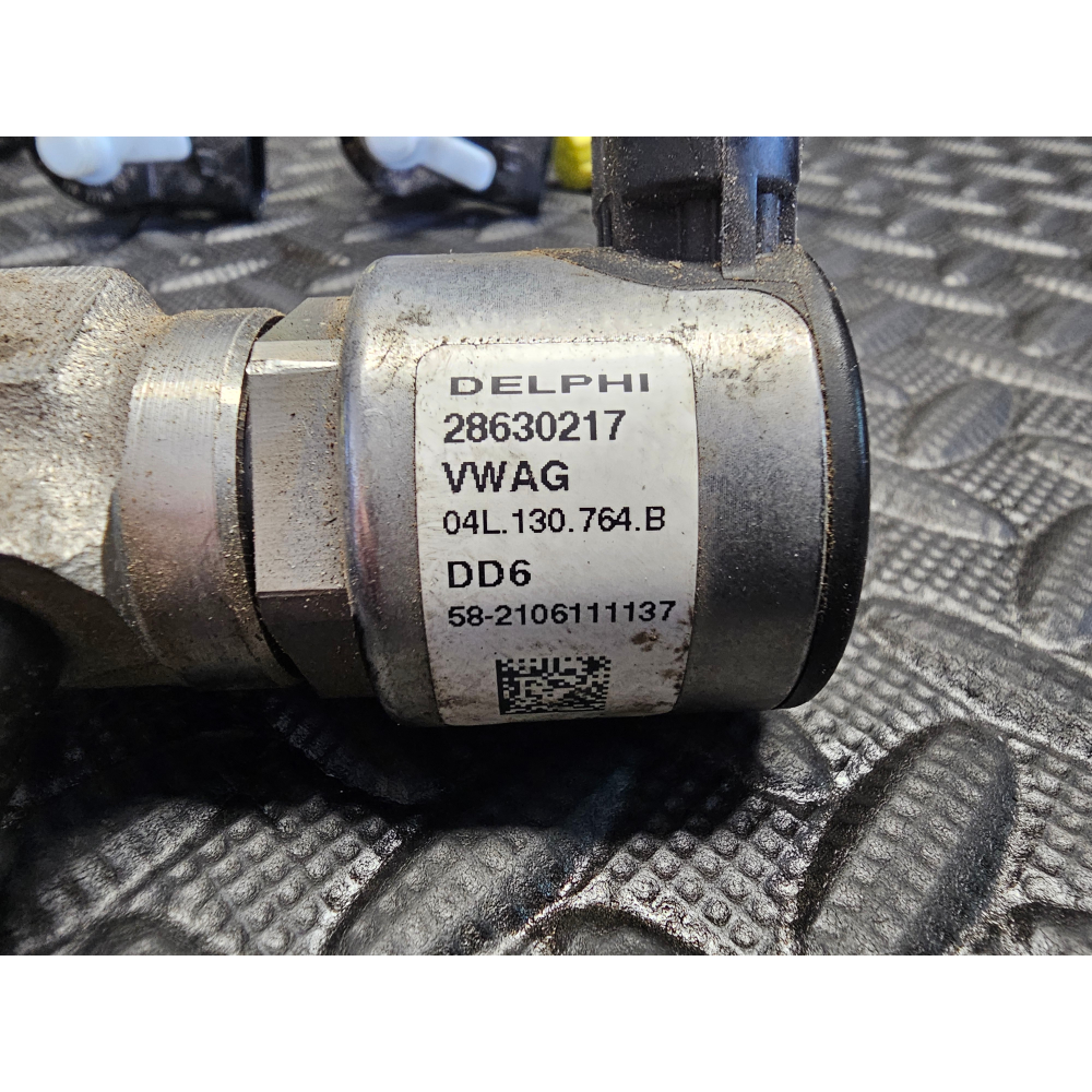 0445010790 KIT INIEZIONE POMPA INIETTORI GASOLIO SKODA AUDI DTP