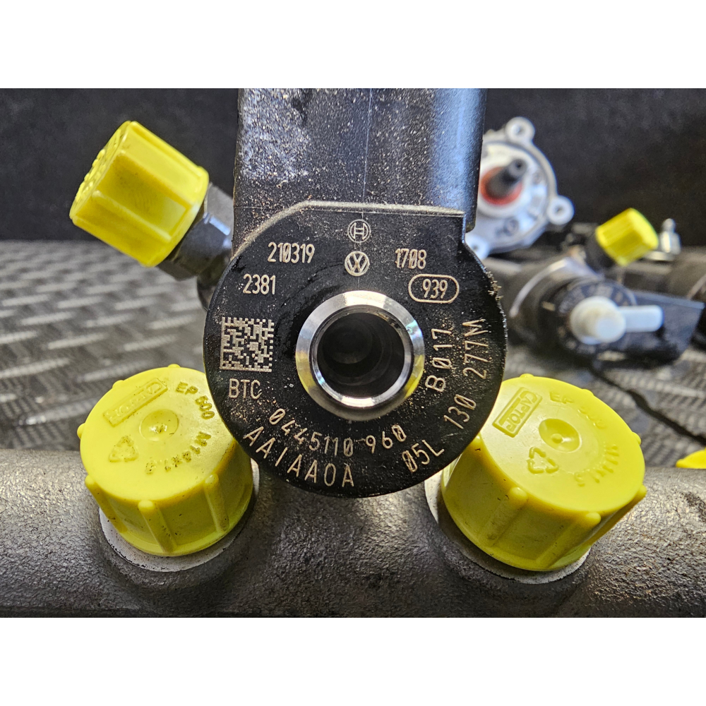 0445010790 KIT INIEZIONE POMPA INIETTORI GASOLIO SKODA AUDI DTP