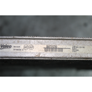 RADIATORE ACQUA MOTORE PEUGEOT 206 206+ 307 CITROEN C4 1.4HDI [98-11] 9647510780