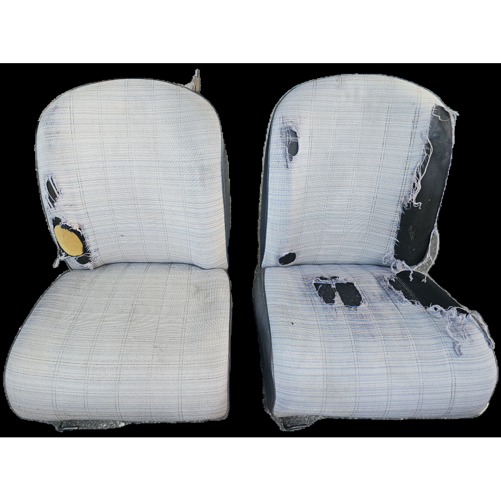 COPPIA SEDILI ANTERIORI DESTRO E SINISTRO FIAT 126 (126)(1972-2000)