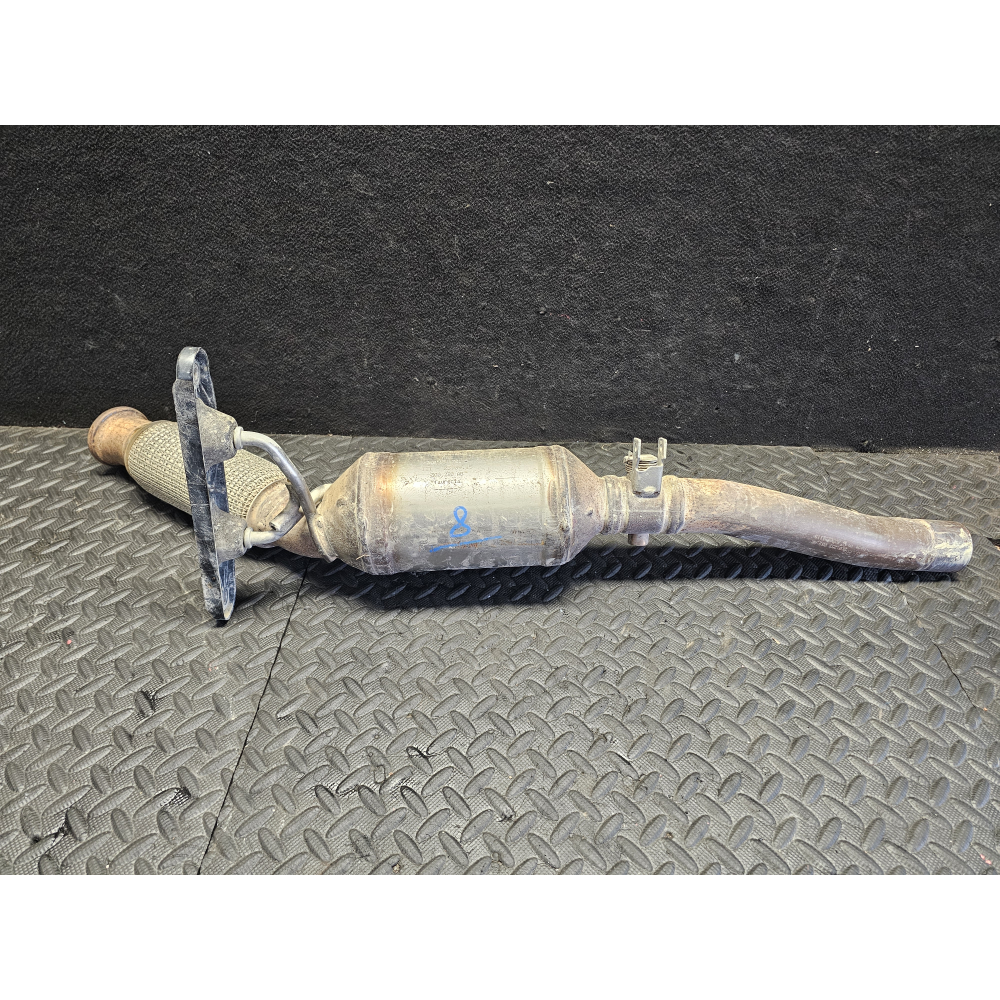 2K0131701C CATALIZZATORE + TUBO SCARICO MARMITTA VOLKSWAGEN CADDY 4 IV FURGONATO (2015 >) 2.0 TDI 4MOTION 4X4 90KW 122CV DFS